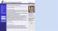 Desktop Screenshot of praxismanagement.biz